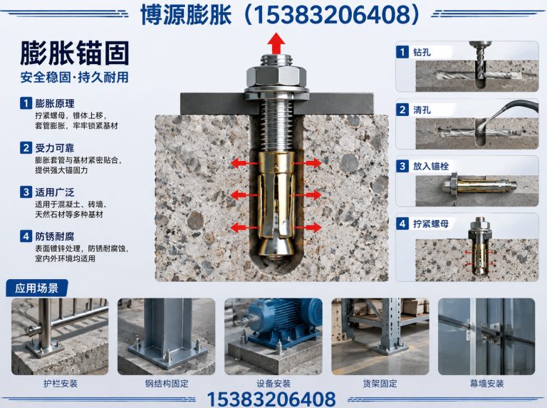 鸡泽县大头膨胀螺栓展示图